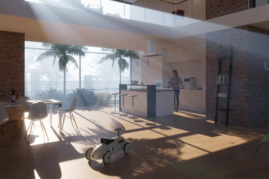 Enscape | MGŁA WOLUMETRYCZNA