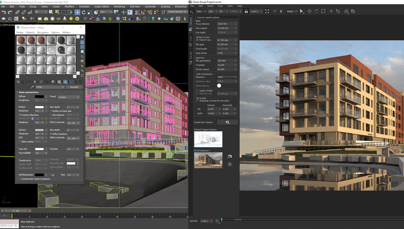 V-Ray | Link podglądu na żywo