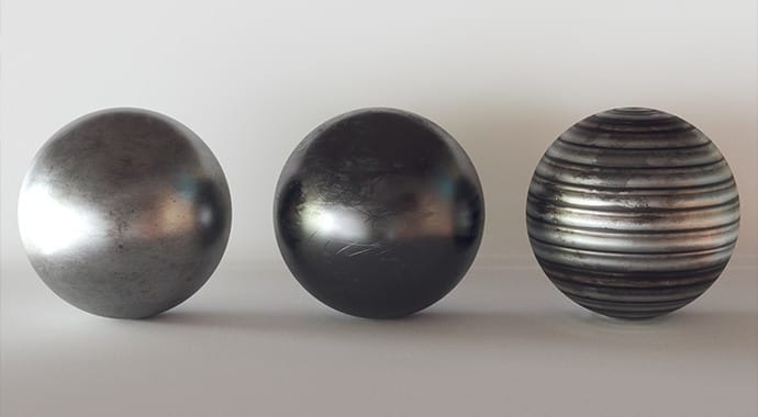 V-Ray Revit | Metaliczne materiały