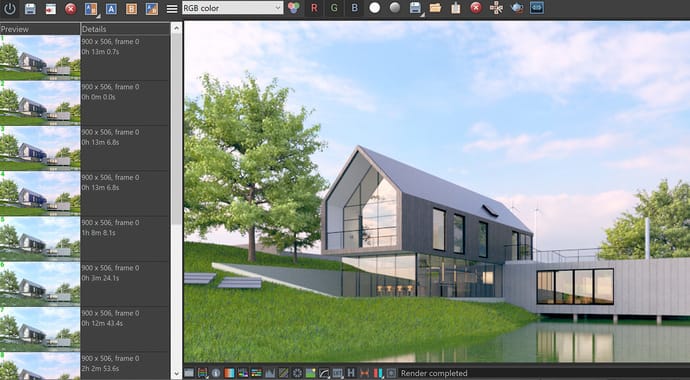 V-Ray Revit | FRAME BUFFER