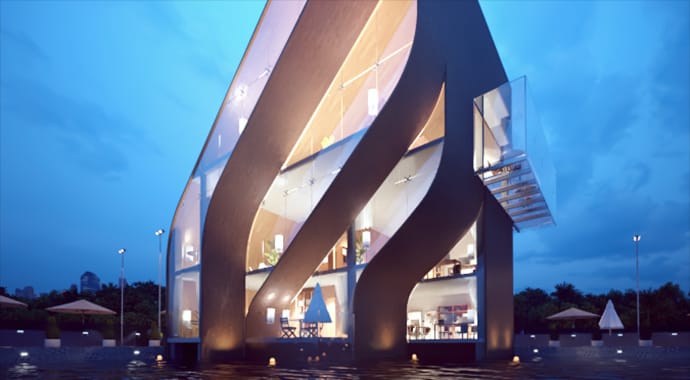 V-Ray Rhino | ADAPTACYJNE OŚWIETLENIE