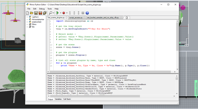 V-Ray Rhino | Przyspiesz dzięki skryptom