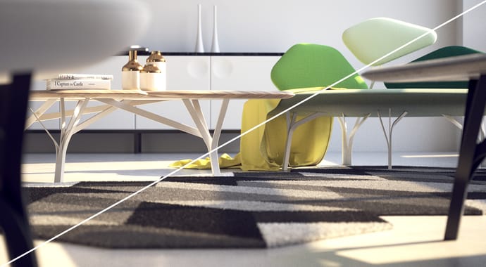 V-Ray Rhino | ADAPTACYJNE DOME LIGHT