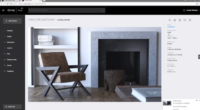 V-Ray SketchUp | CHAOS CLOUD